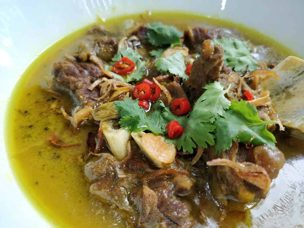 Sup Kambing Mamak - Mutton Soup