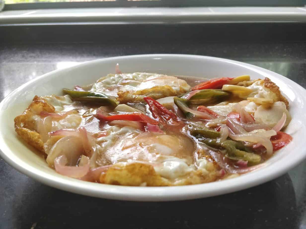 Resepi Telur goreng asam - mudah dan cepat